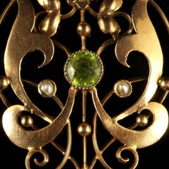 Antique Victorian Suffragette Pendant 9 Carat Gold, circa 1900