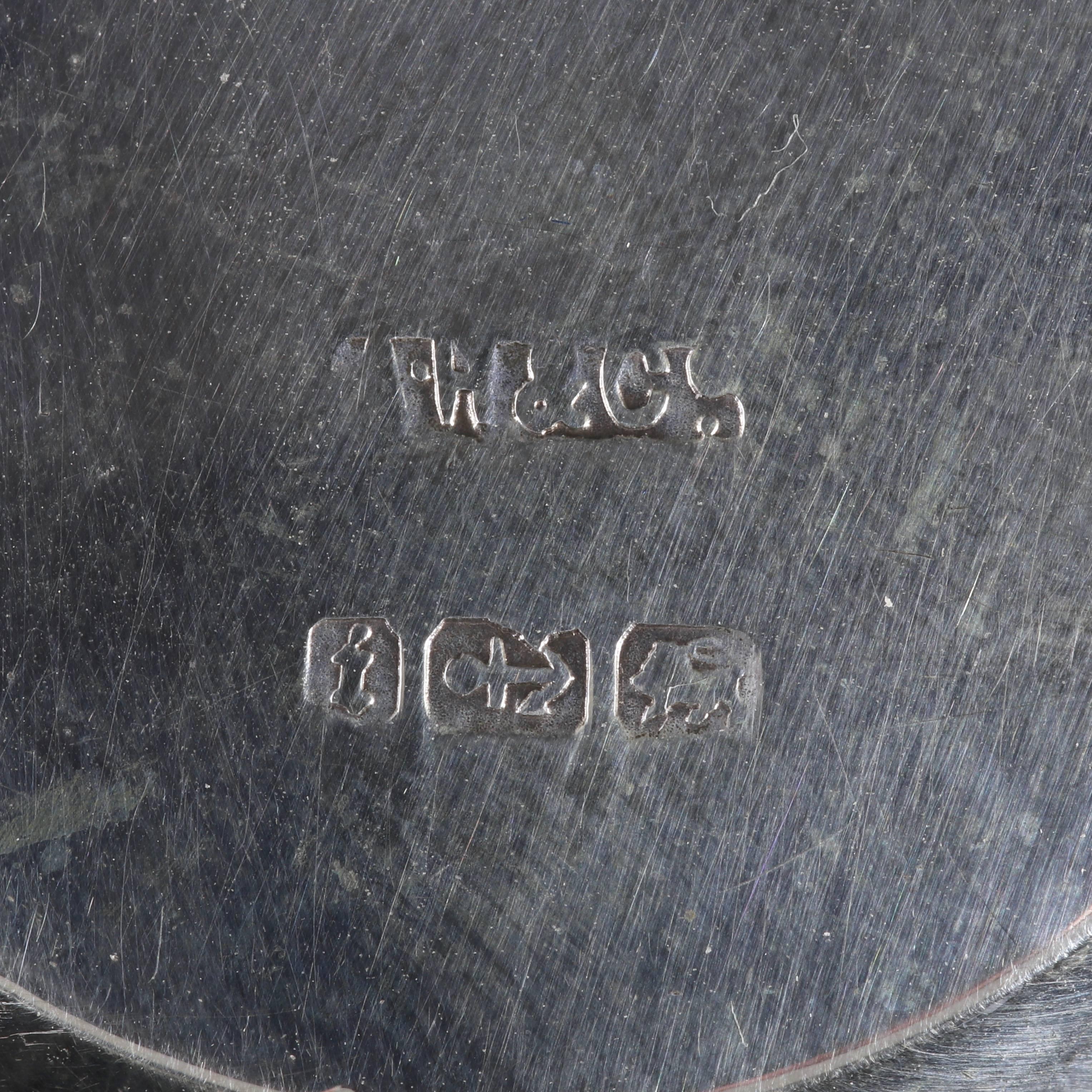 Antique Silver Gold Victorian Locket Dated 1883 3