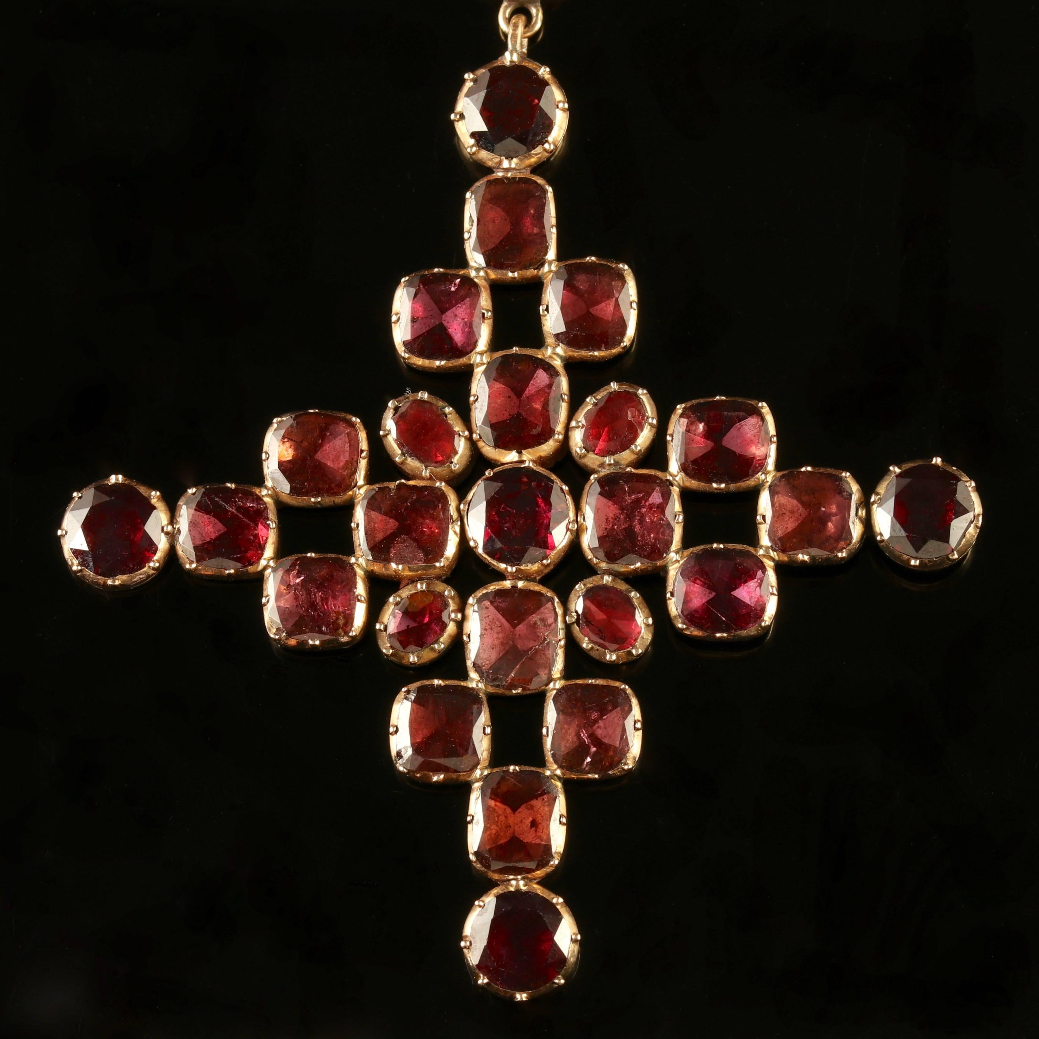 To read more please click continue reading below-

We as jewellers have never seen anything as special as this, an absolutely incredible Georgian collar and cross. All set in 18ct Gold, Circa 1770.

Due to its age, Georgian jewellery is quite rare,