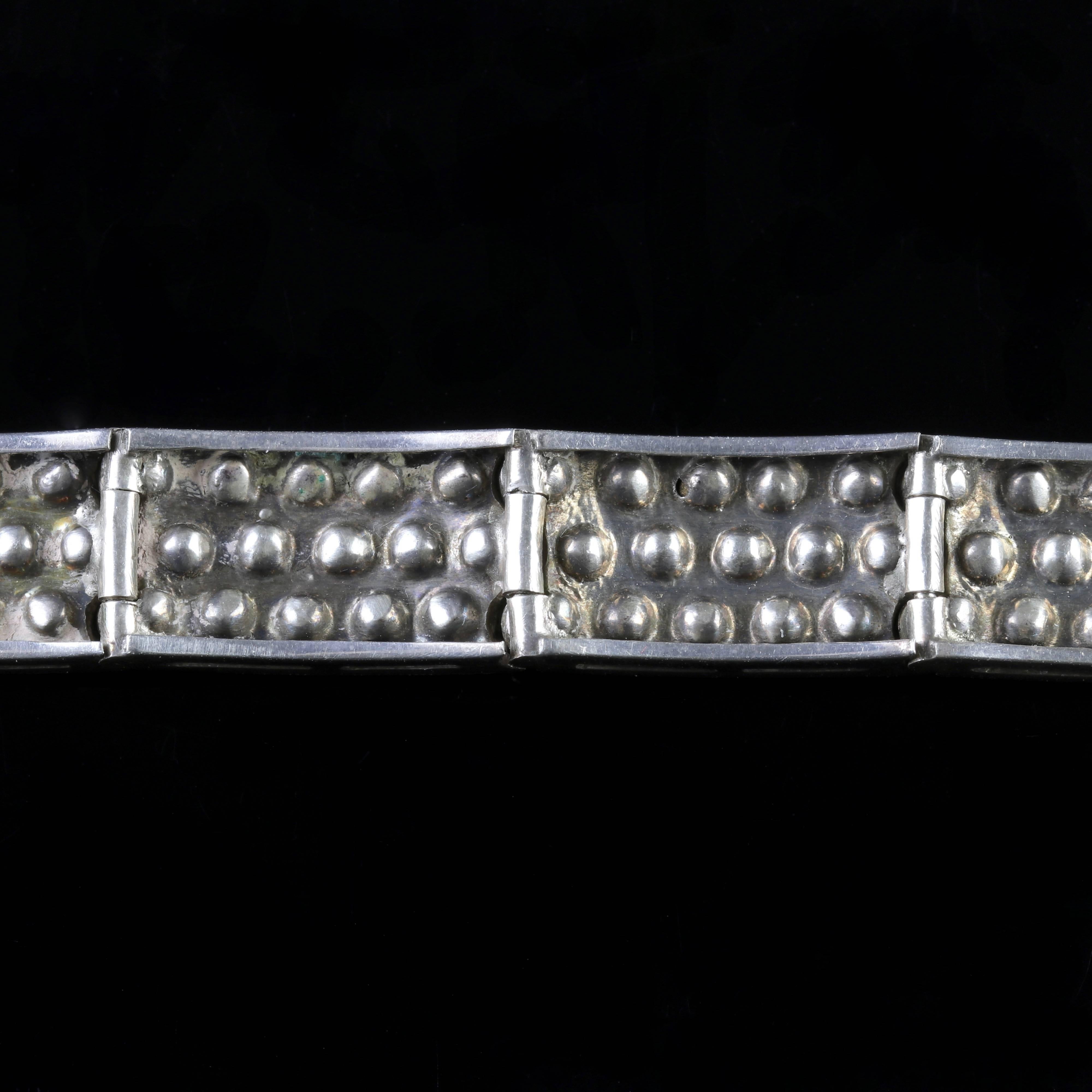 Antique Victorian French Paste Bracelet, circa 1900 For Sale 2