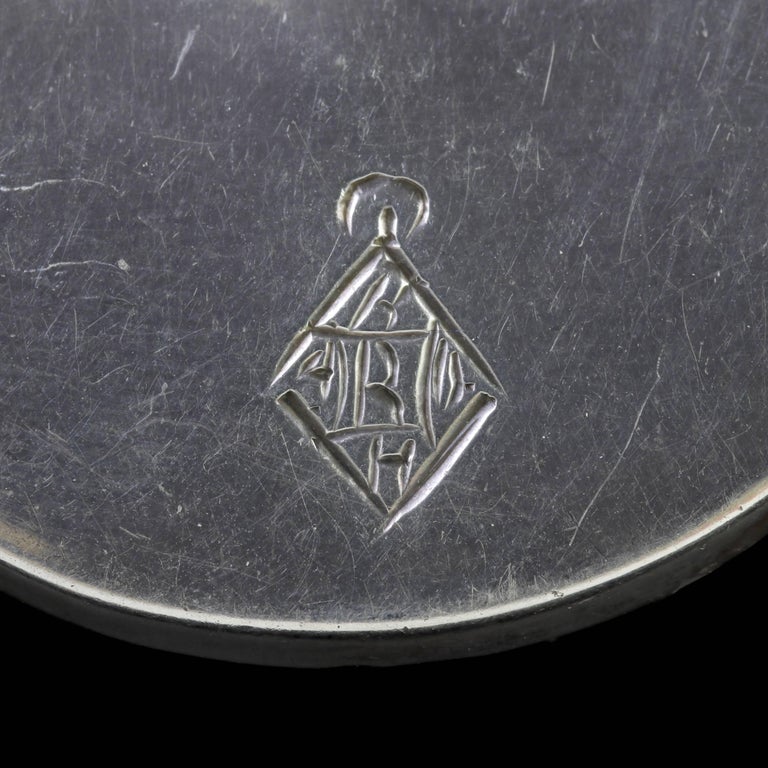 Antique Victorian Silver Scottish Celtic Brooch Kite Mark Dated 1874 at