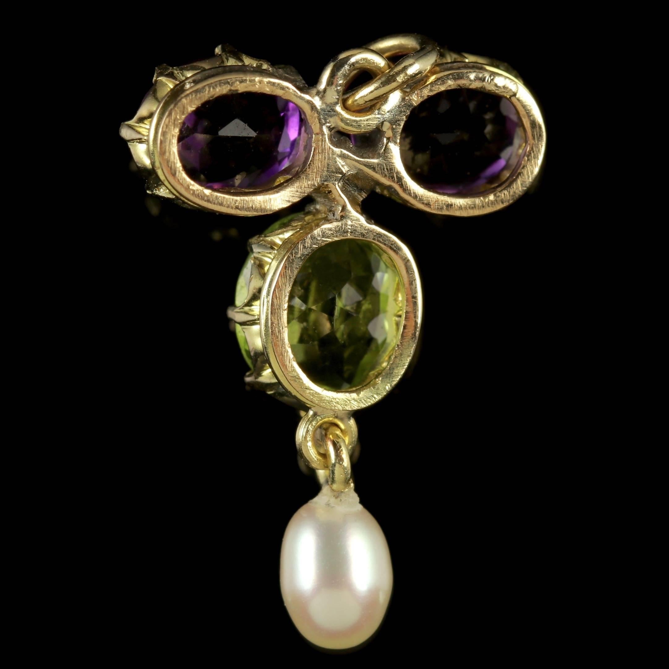 To read more please click continue reading below-

This fabulous little antique Victorian 15ct Yellow Gold pendant is a genuine Suffragette piece, Circa 1900. 

Emmeline Pankhurst was the leader of the British Suffragette movement in the 19th