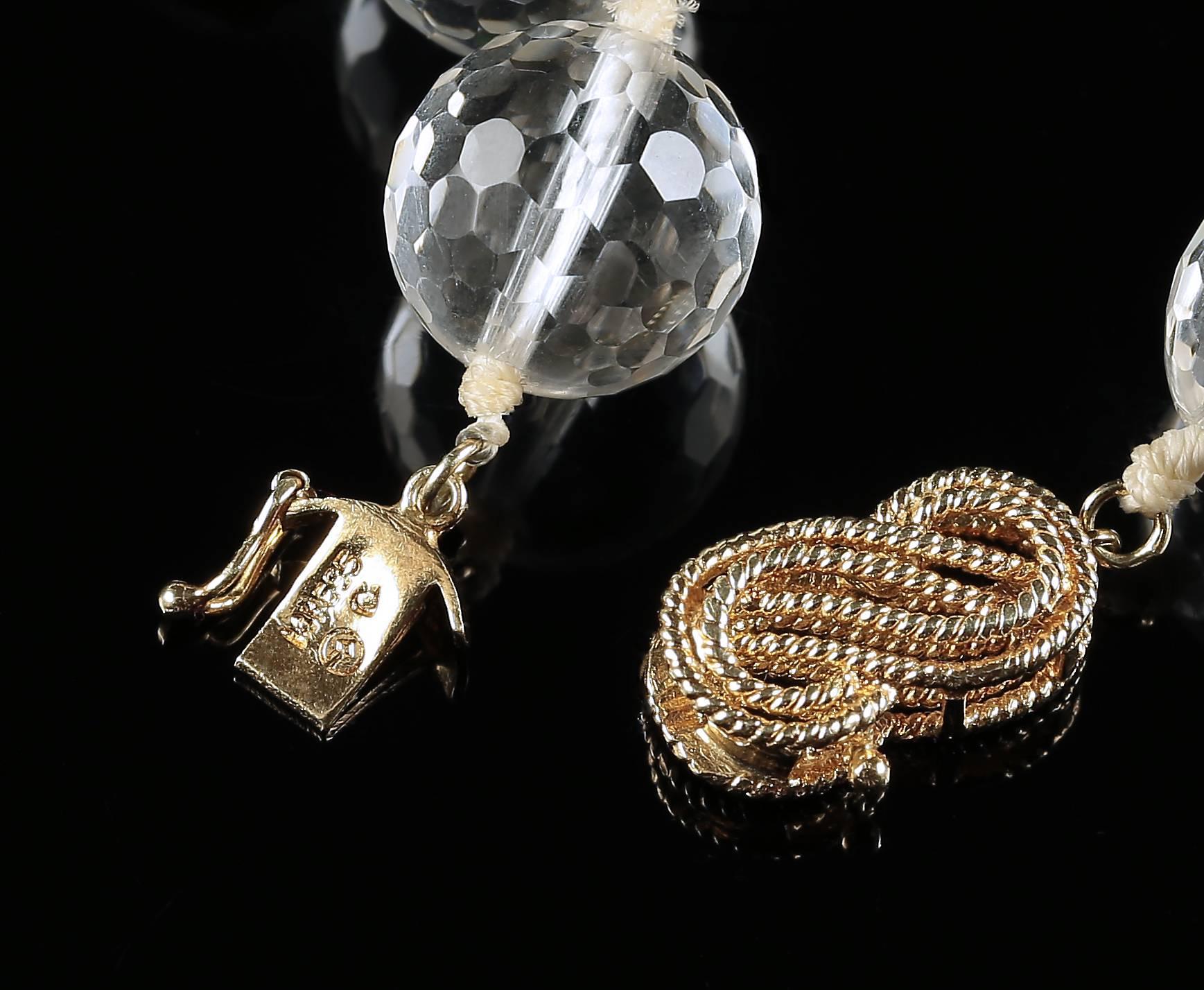 Antique Suffragette Necklace Quartz Amethyst Malachite 14 Carat Gold 3