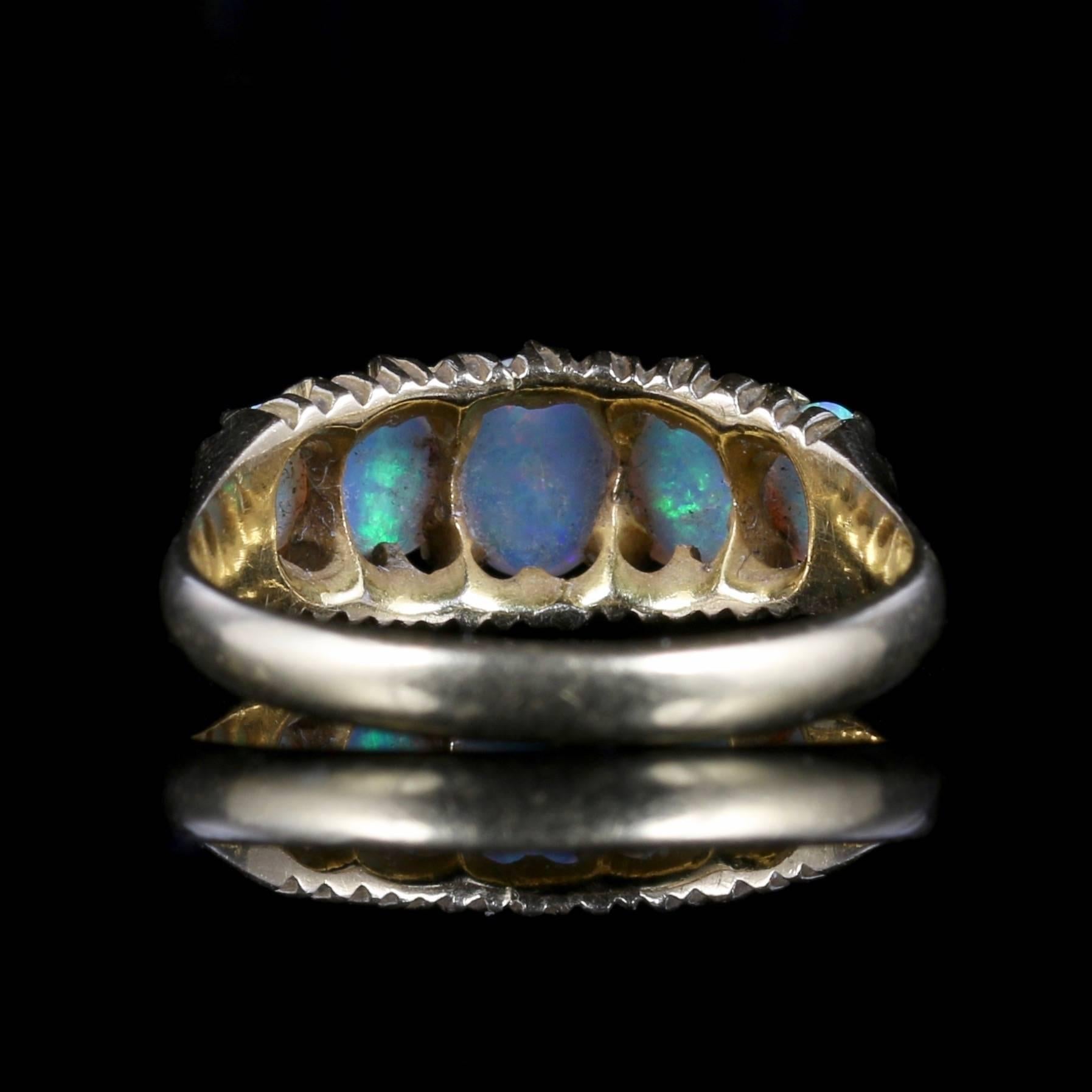 opal victorian ring