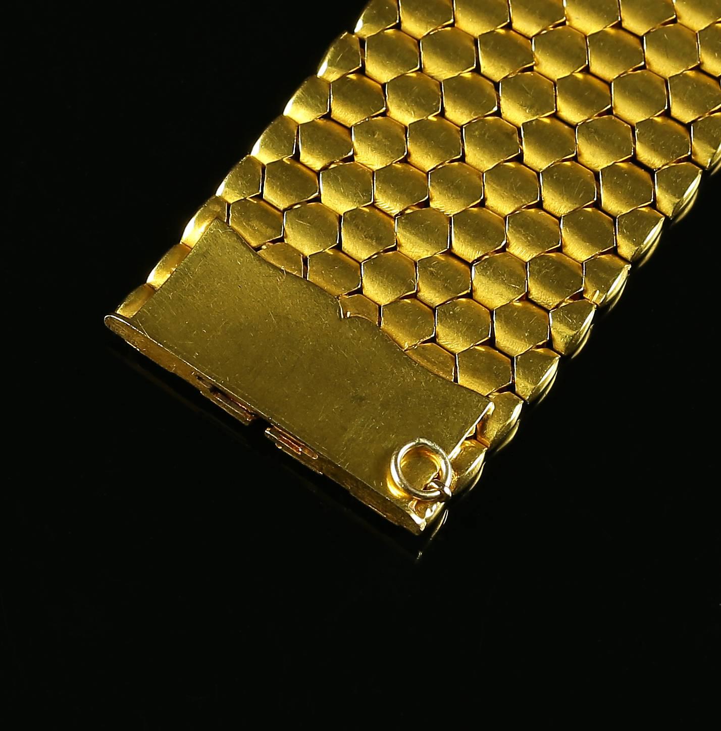 Antique Gold Bracelet Boxed 18 Carat Bracelet Hancocks Jeweller to Lady Diana 3
