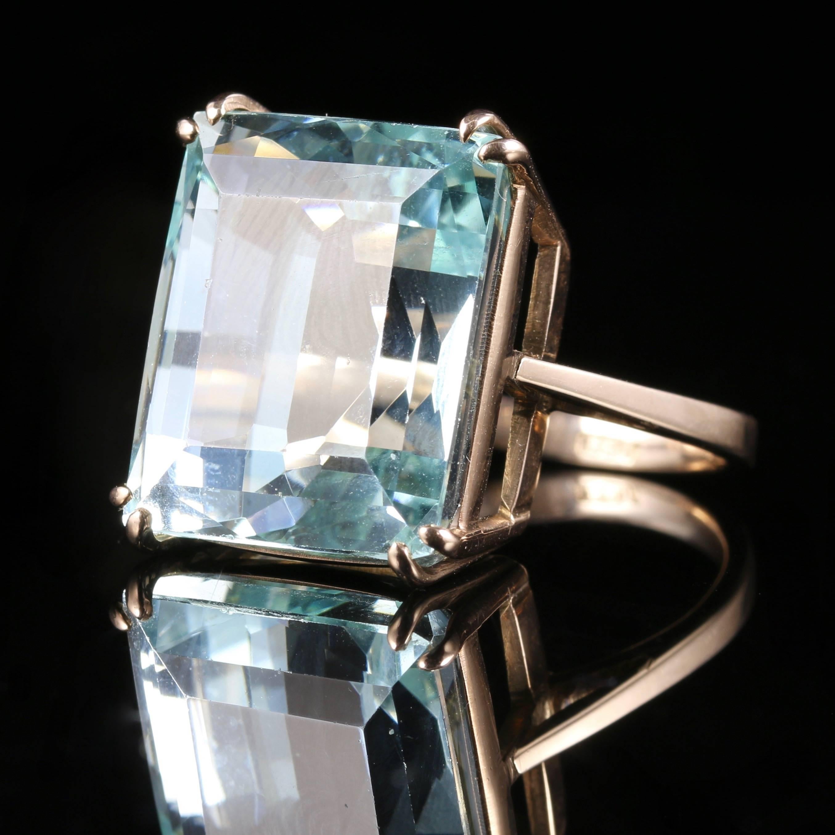 30 carat aquamarine ring