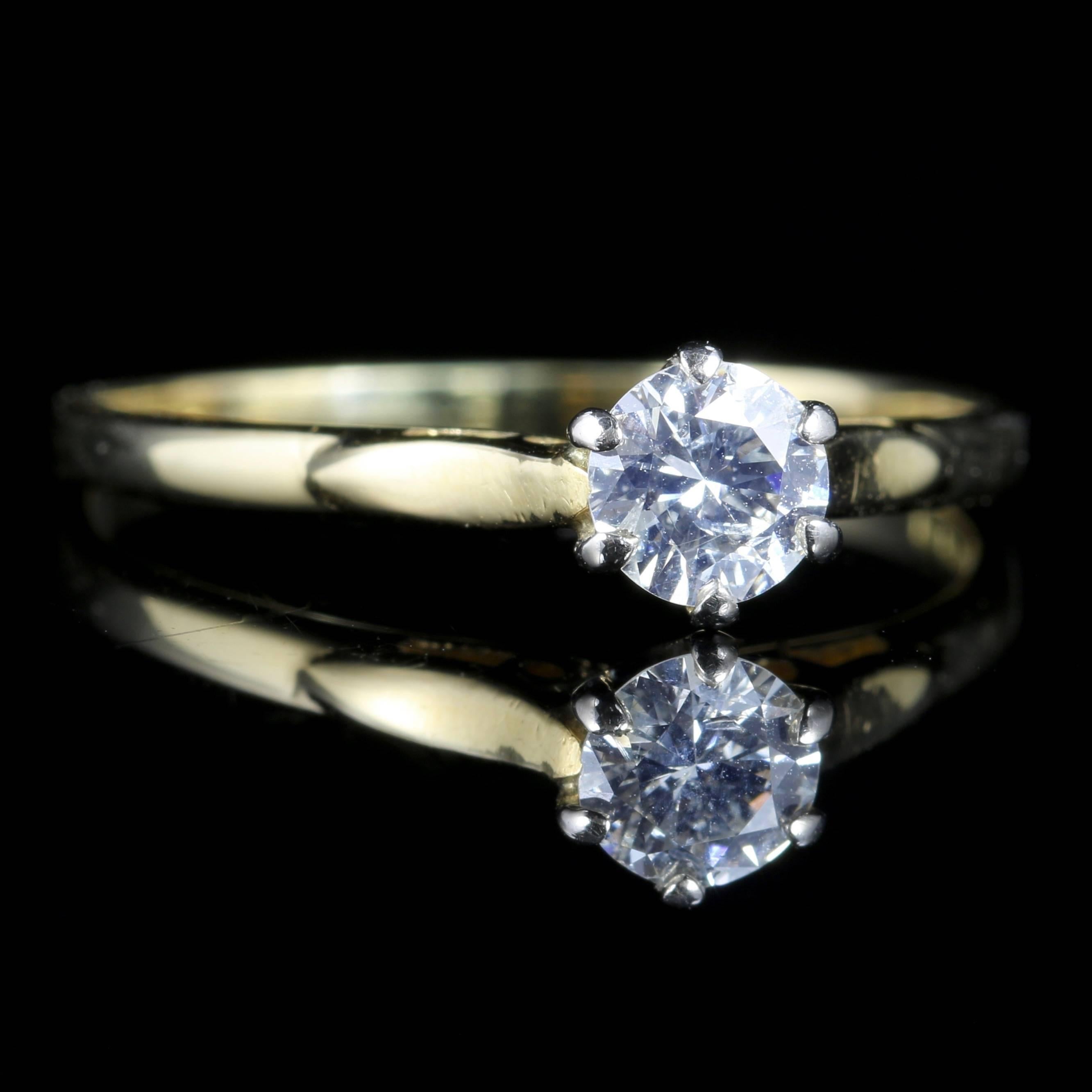 victorian solitaire engagement rings