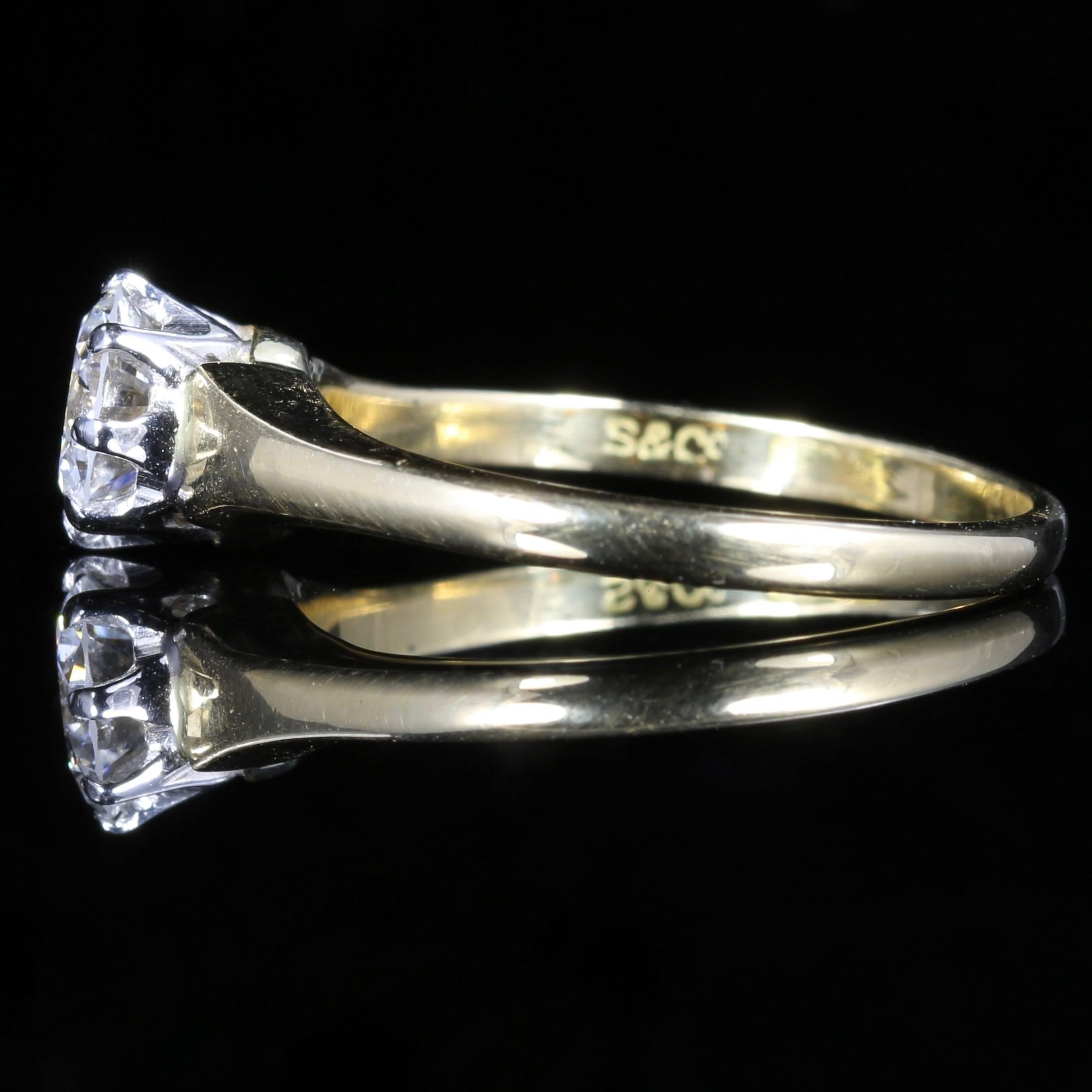 0.70 ct diamond ring