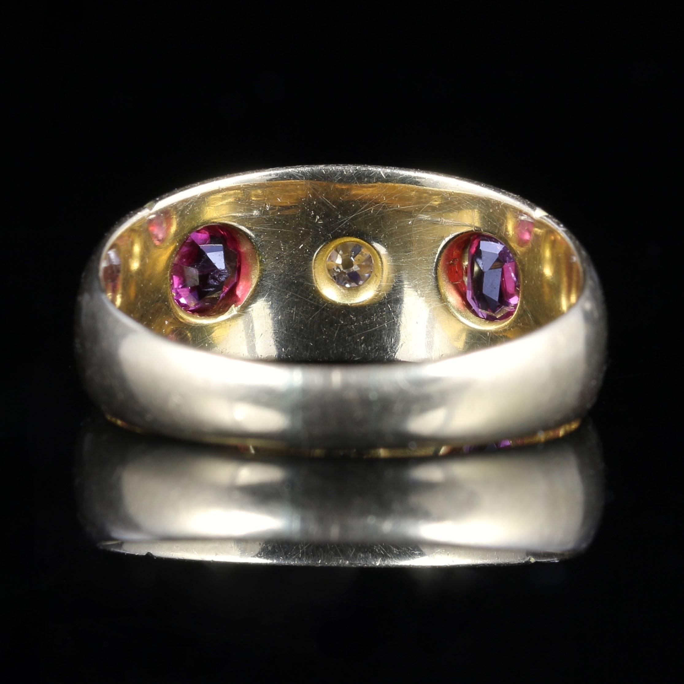 Antique Edwardian Ruby Diamond Ring Dated 1905 at 1stDibs | edwardian ...
