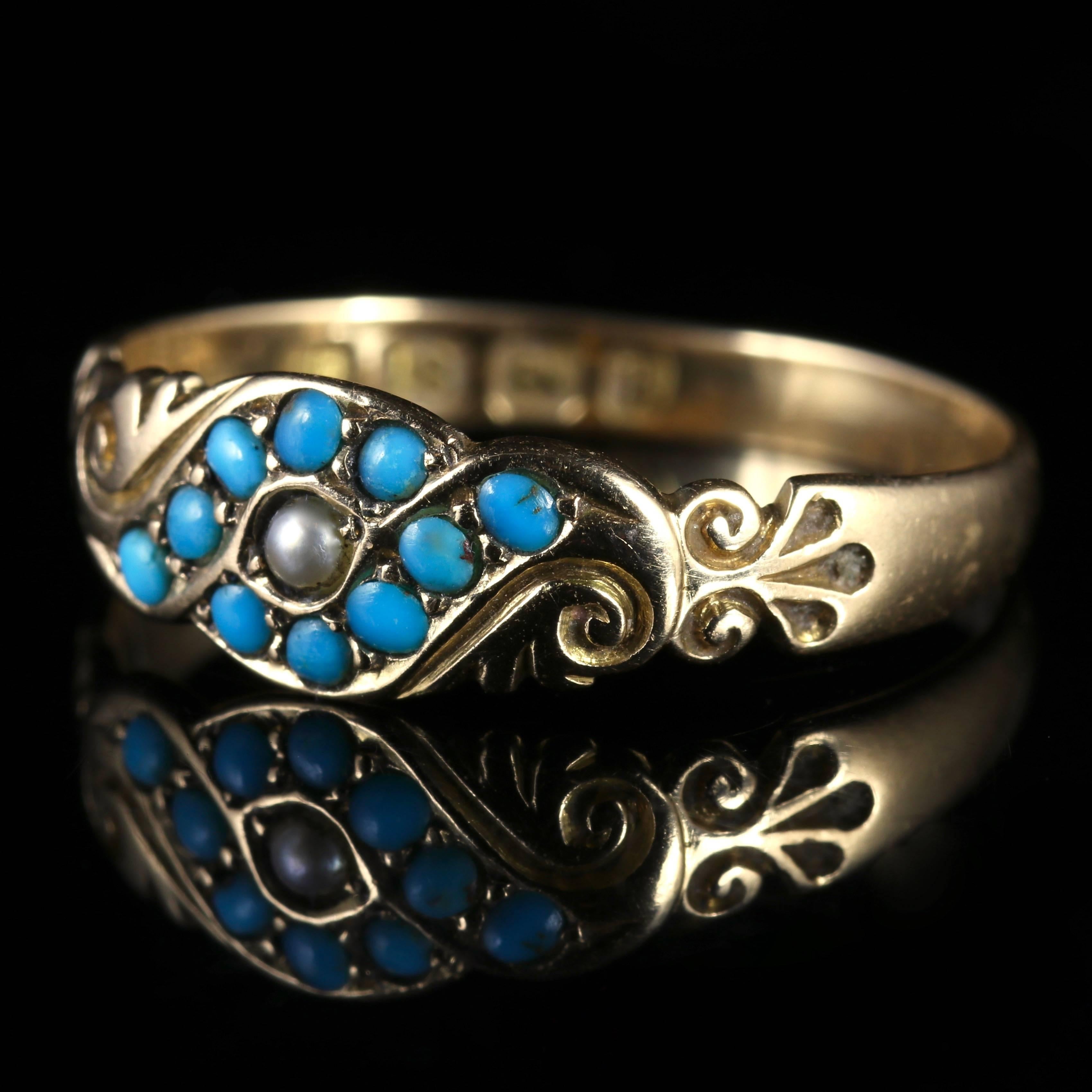 victorian turquoise ring