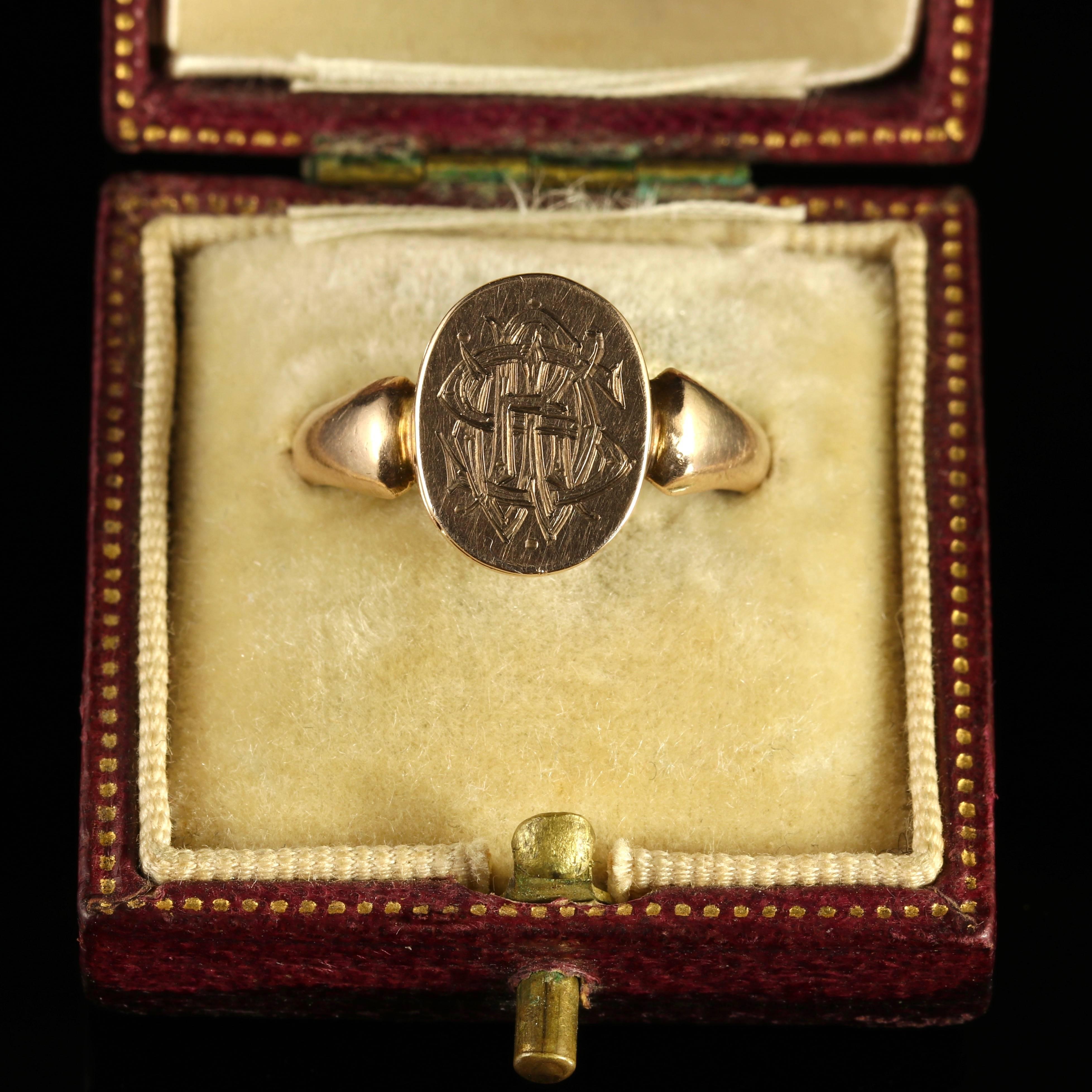Antique Edwardian Poison Locket Ring, Chester, 1907 1