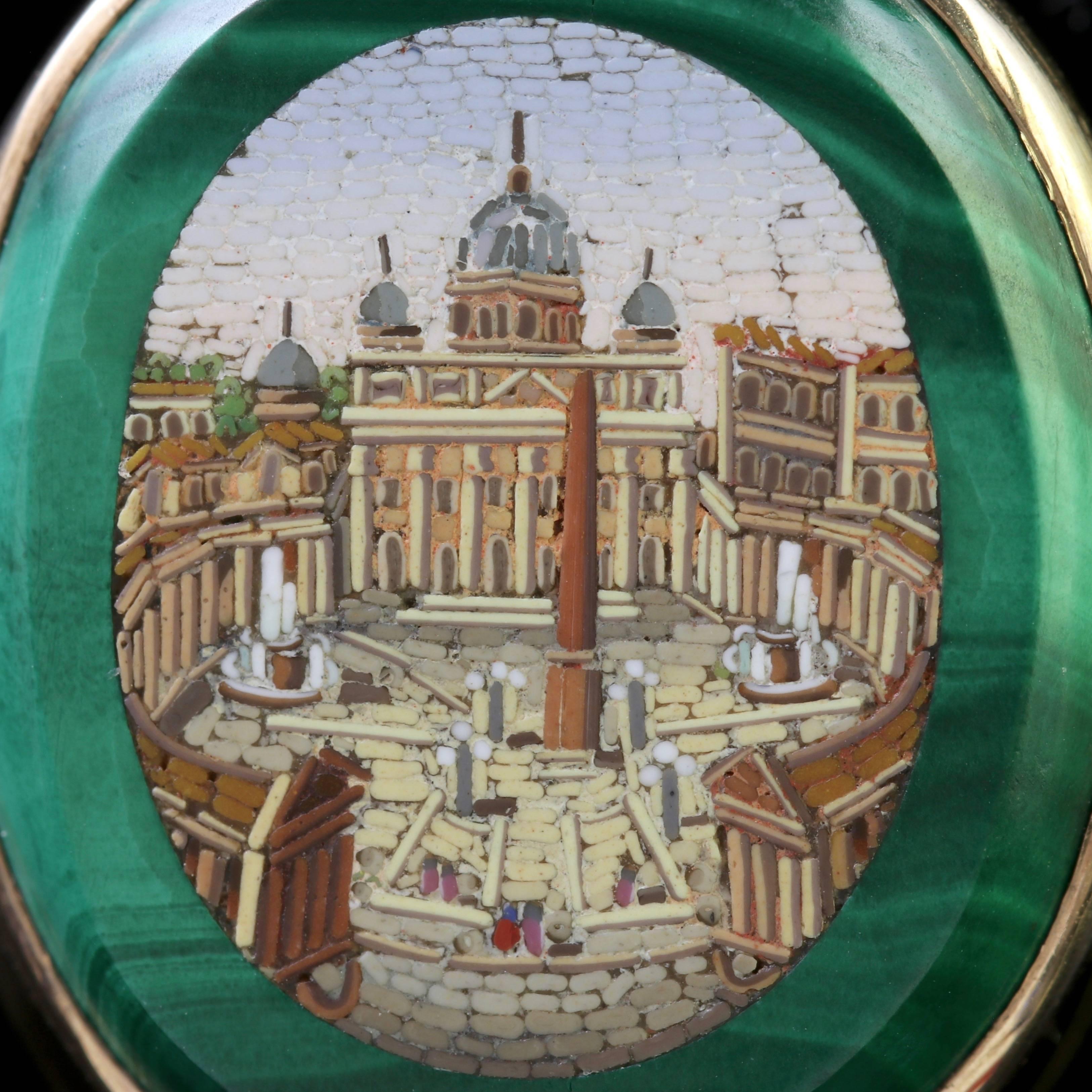 To read more please click continue reading below-

This genuine antique Victorian 18ct Gold brooch boasts a detailed Micro-Mosaic of St. Peter’s square in the centre.

St. Peter’s square is home to St. Peter’s Basilica, a renowned Roman Renaissance
