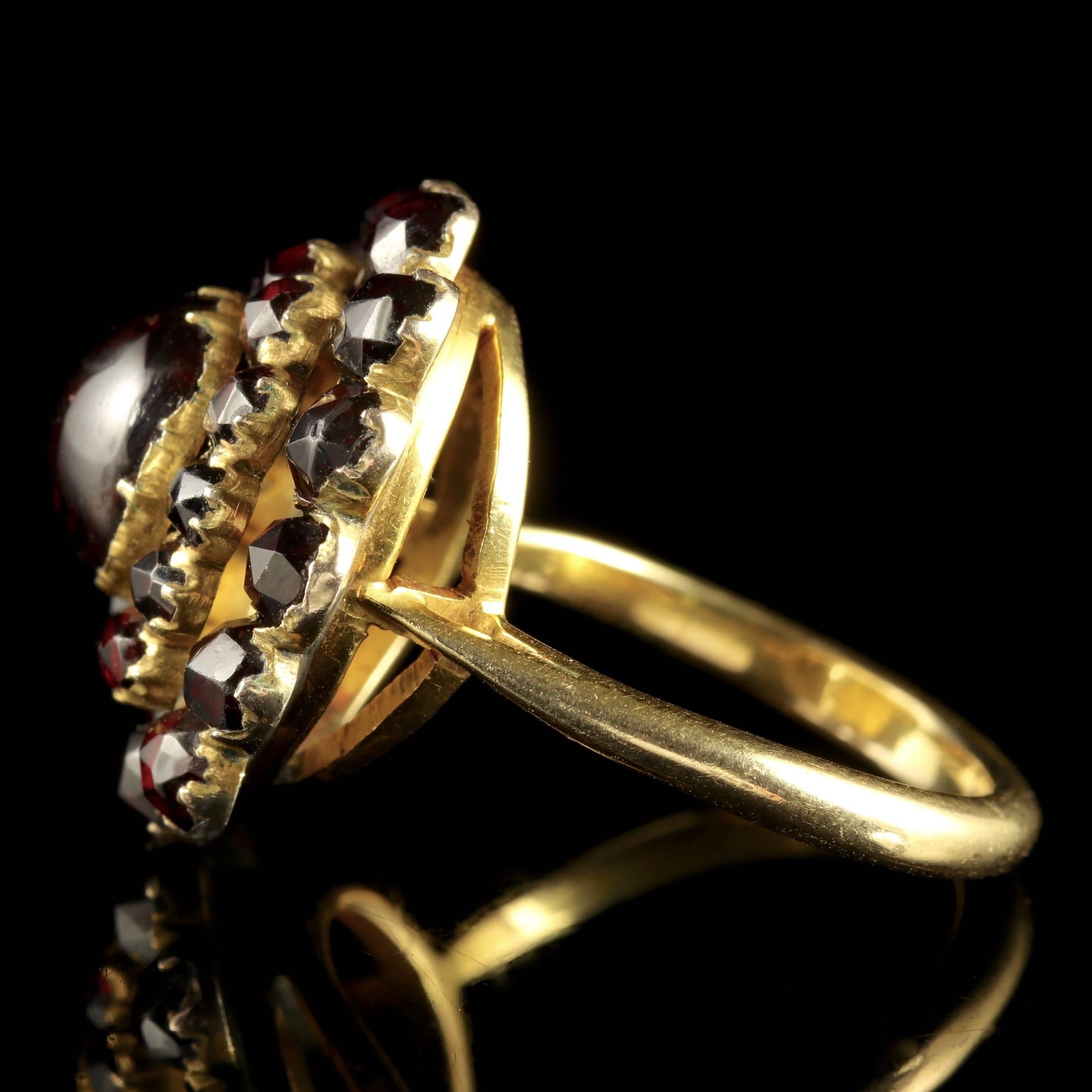 victorian bohemian garnet jewelry