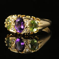Antique Suffragette Ring Dated Birmingham, 1918