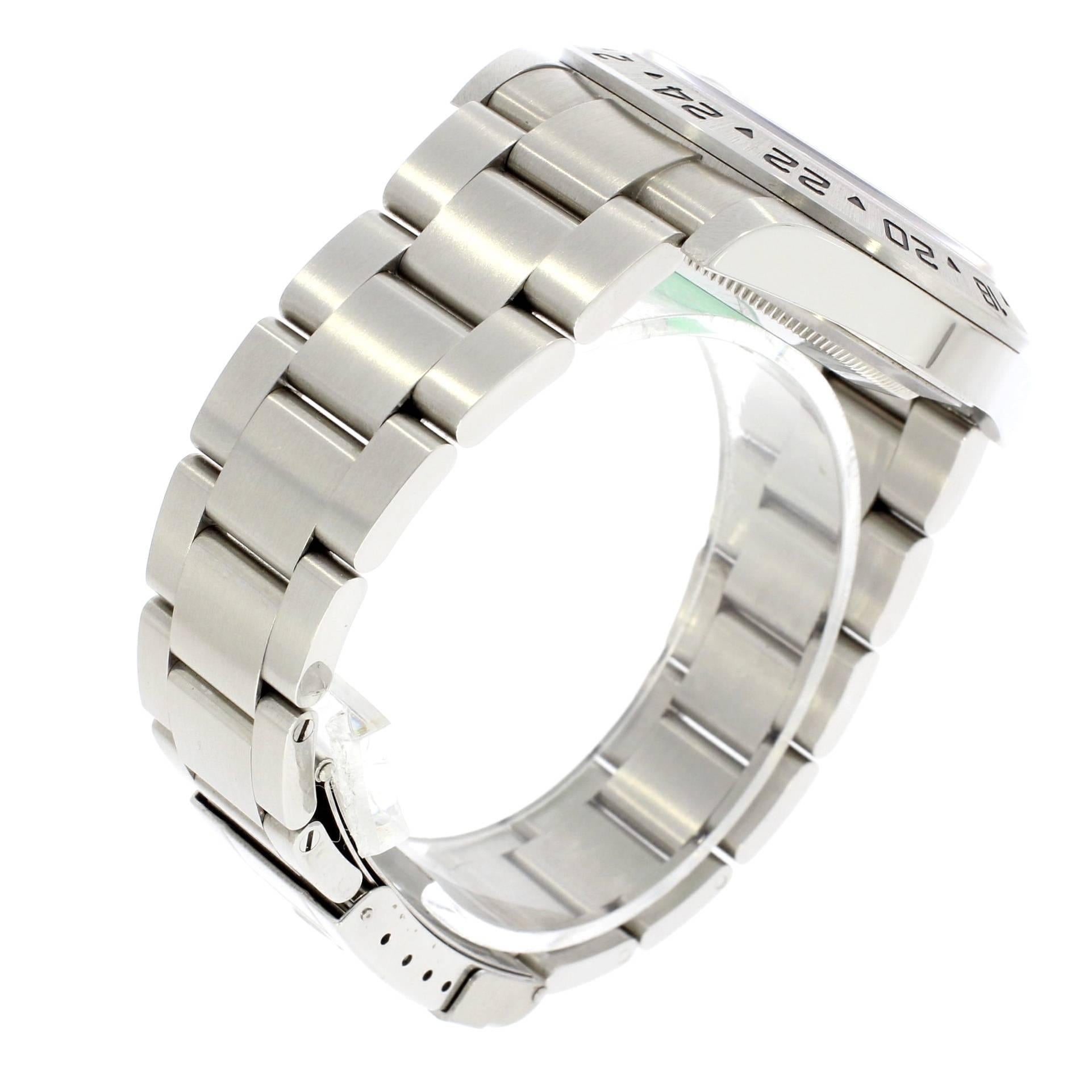 Rolex Stainless Steel Oyster Perpetual Explorer 2 Bracelet Wristwatch 2
