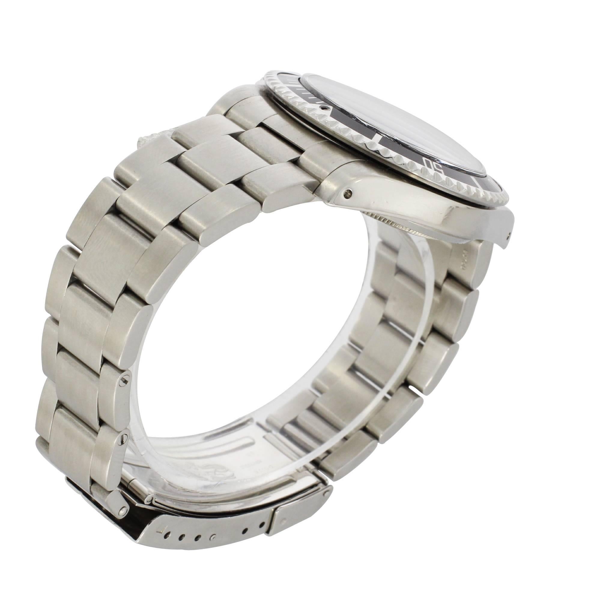Rolex Stainless Steel Submariner Original Dial Wristwatch Ref 5512 For Sale 1