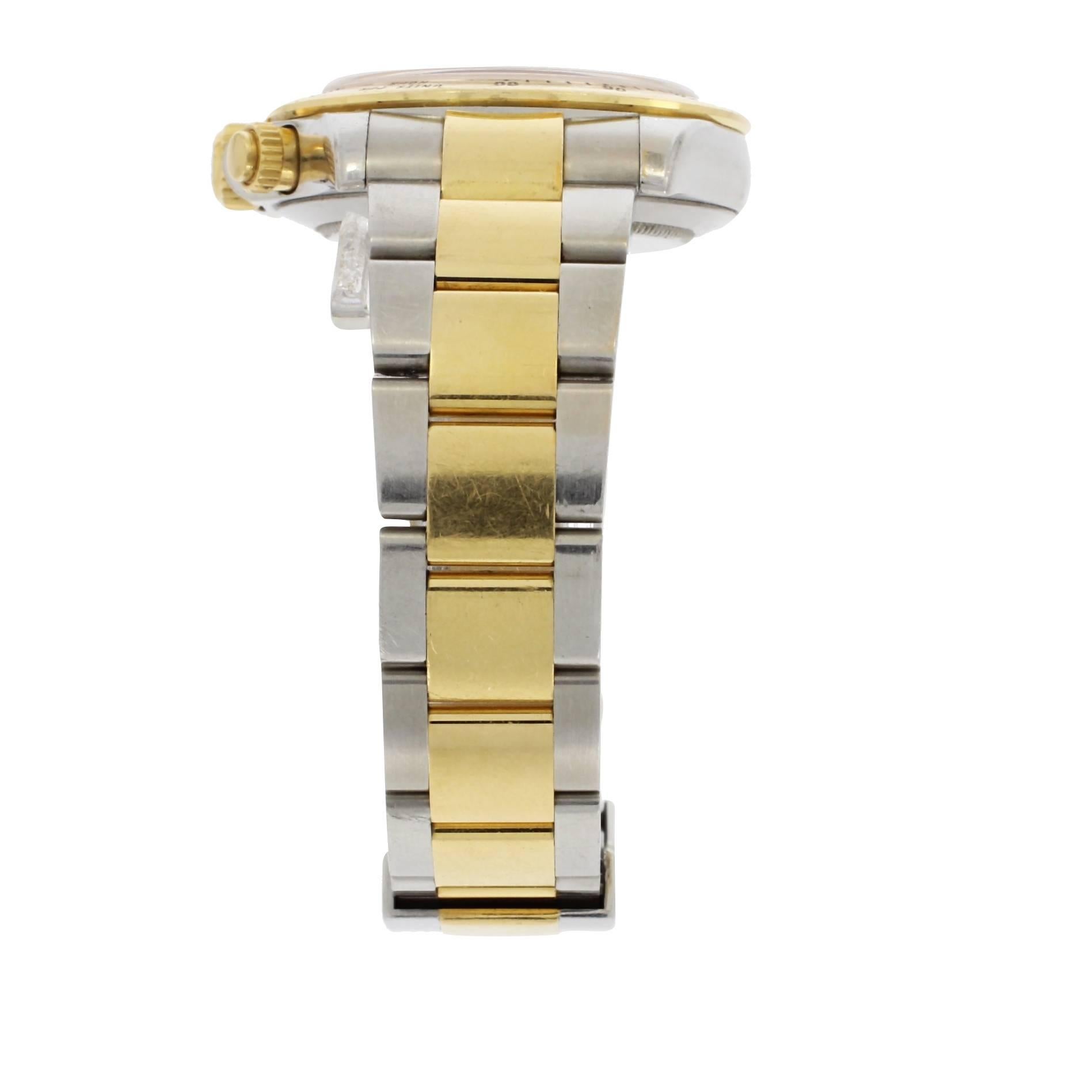 Rolex Yellow Gold Stainless Steel Daytona Wristwatch Ref 116523, 2015 1