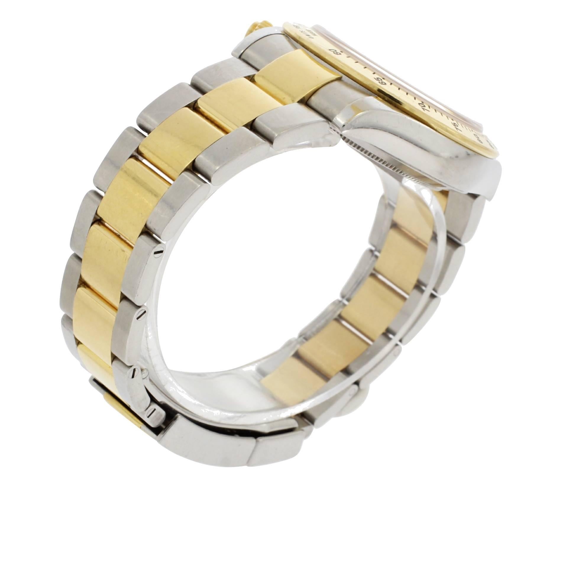 Rolex Yellow Gold Stainless Steel Daytona Wristwatch Ref 116523, 2015 2
