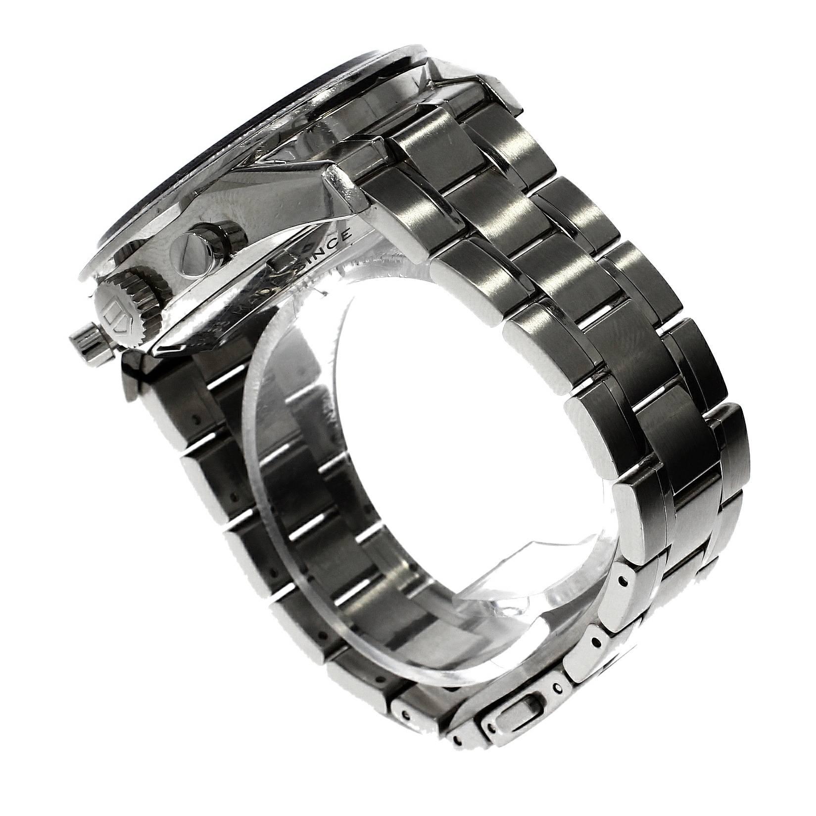 Women's or Men's TAG Heuer Stainless Steel Carrera Wristwatch Ref Cv2010