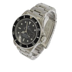 Rolex Stainless Steel Aluminium Bezel Submariner Wristwatch Ref 16610, 1997