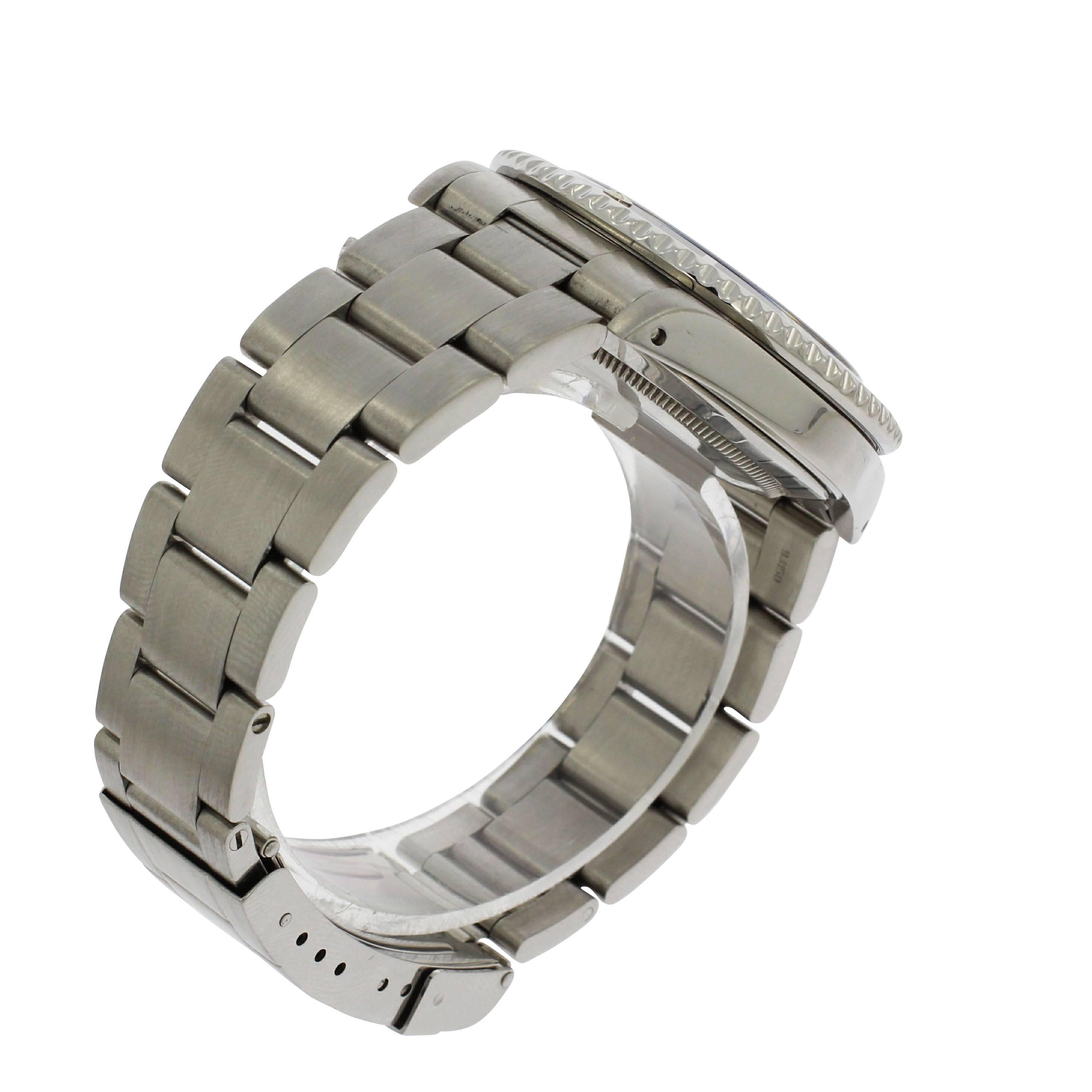 Rolex Stainless Steel Aluminium Bezel Submariner Wristwatch Ref 16610, 1997 For Sale 1