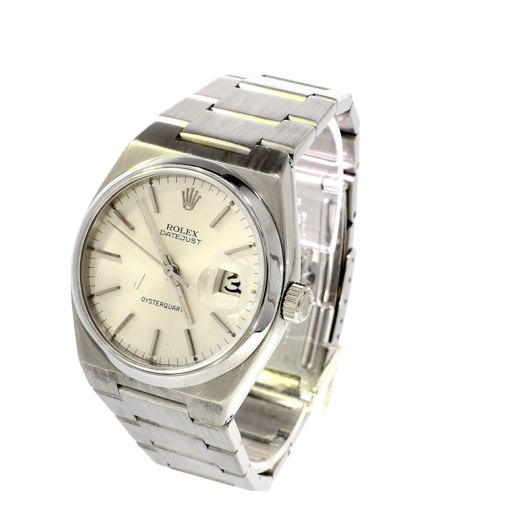 This Rolex has undergone a thorough inspection and service to ensure all aspects of the watch are as they should be to meet our high standards for sale. It has also been referenced against records and registers to help determine a clean history and