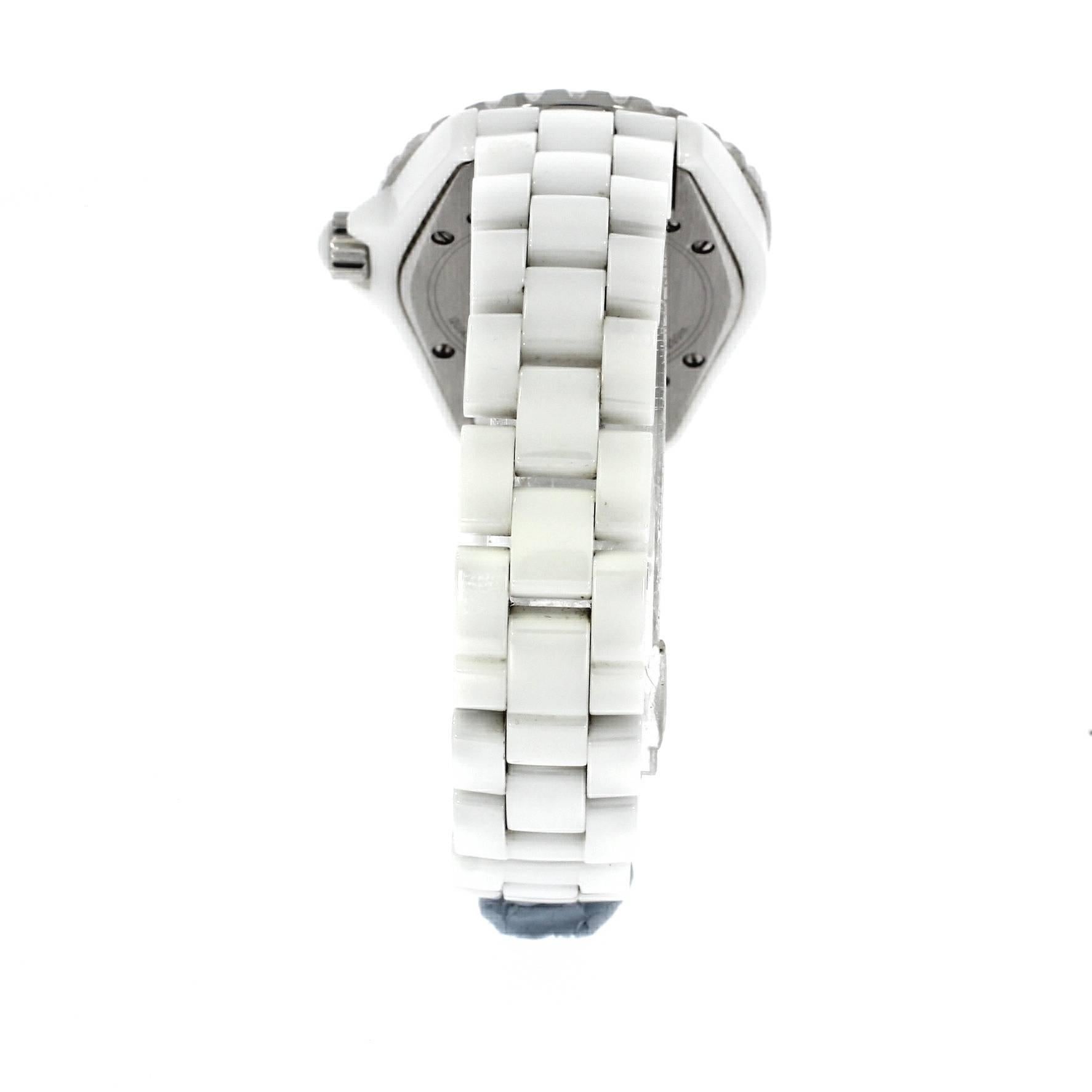 Chanel Ladies Ceramic Diamond Dot J51 15566 Wristwatch 1