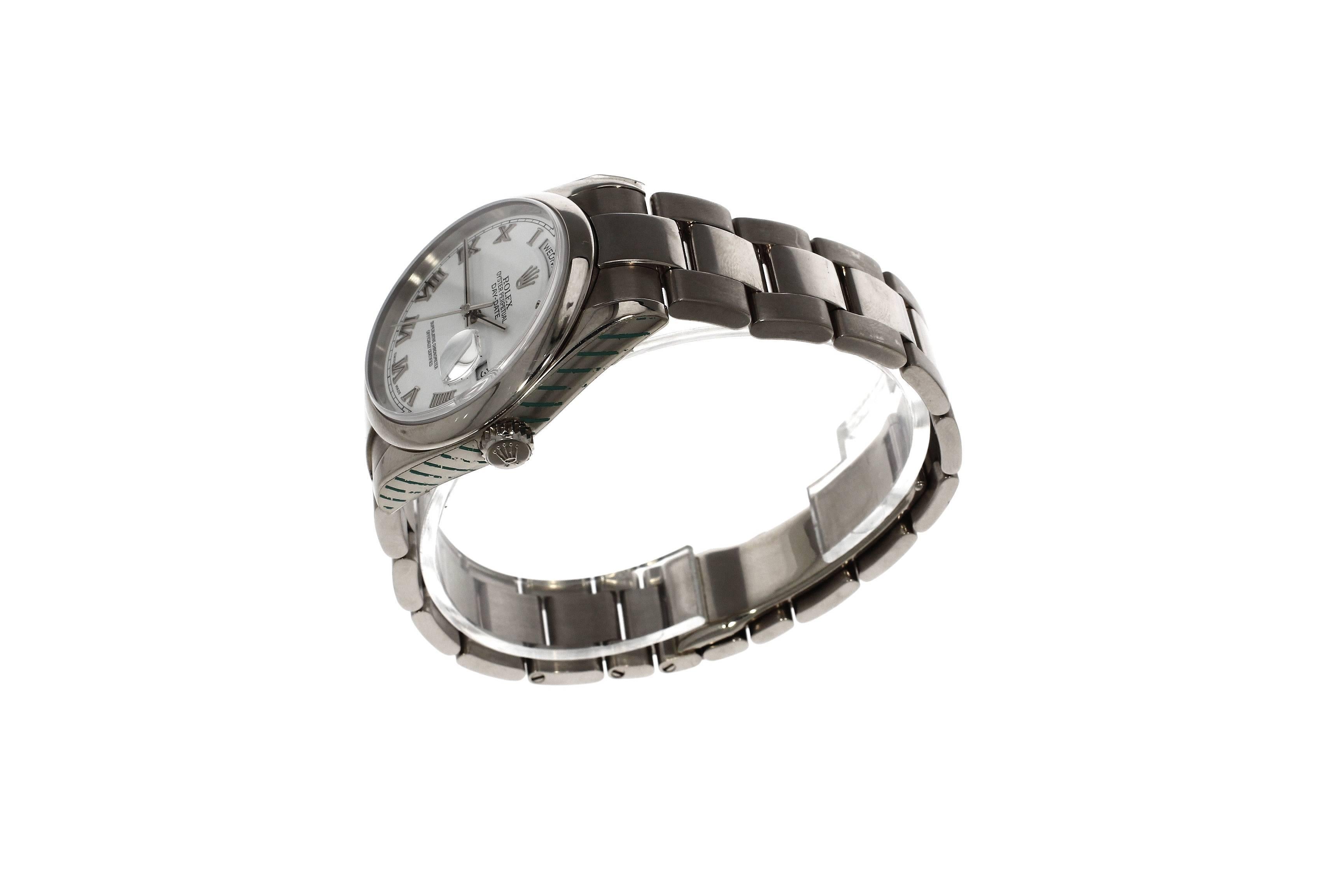 rolex day date roman numerals