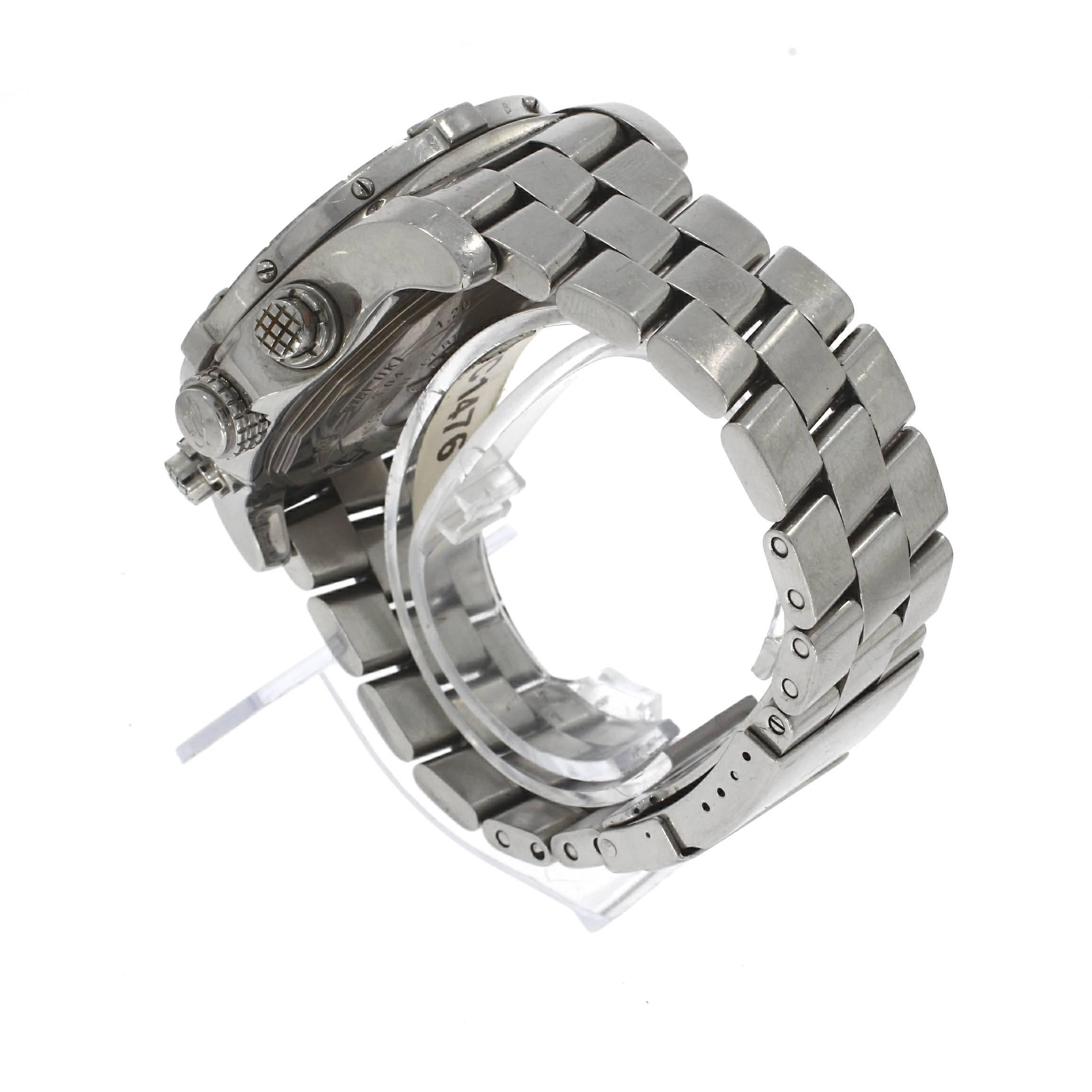 Men's Breitling Stainless Steel Super Avenger Wristwatch Ref  A1337011  