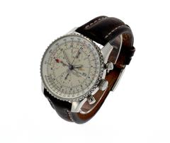 Breitling Stainless Steel Navitimer World Chronometre A24322 Automatic watch