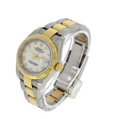 Rolex Ladies Perpetual Datejust Bracelet Wristwatch Ref 179173