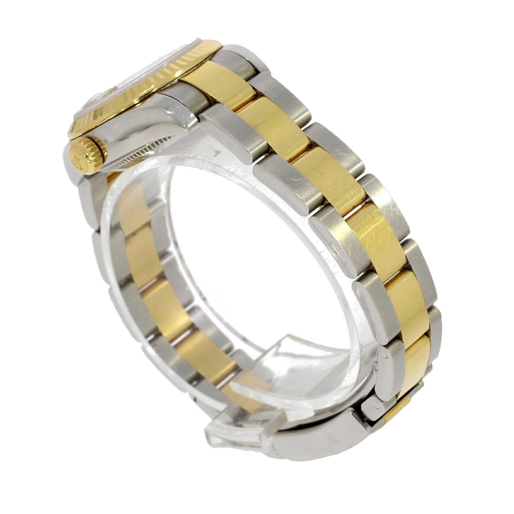 Women's or Men's Rolex Ladies Perpetual Datejust Bracelet Wristwatch Ref 179173 For Sale
