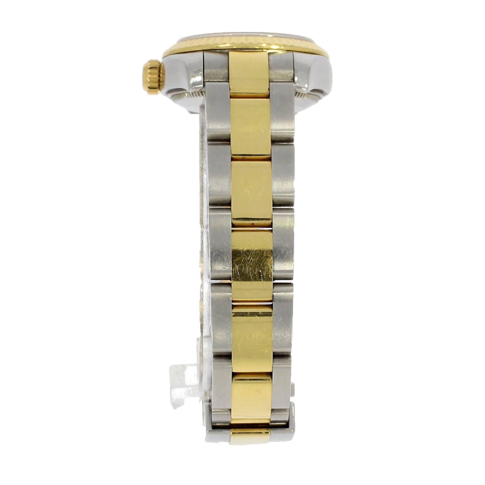 Rolex Ladies Perpetual Datejust Bracelet Wristwatch Ref 179173 For Sale 1