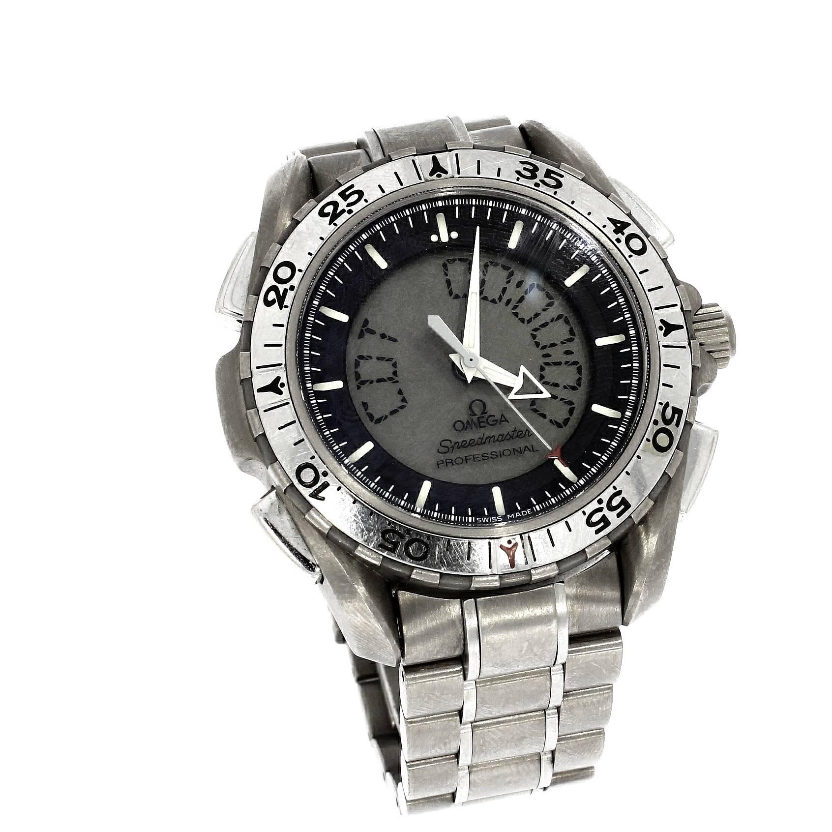 Omega Titanium Speedmaster X-33 Quartz Wristwatch, 2003 5