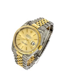 Rolex Yellow Gold Datejust Wristwatch Ref 16233, circa 1988