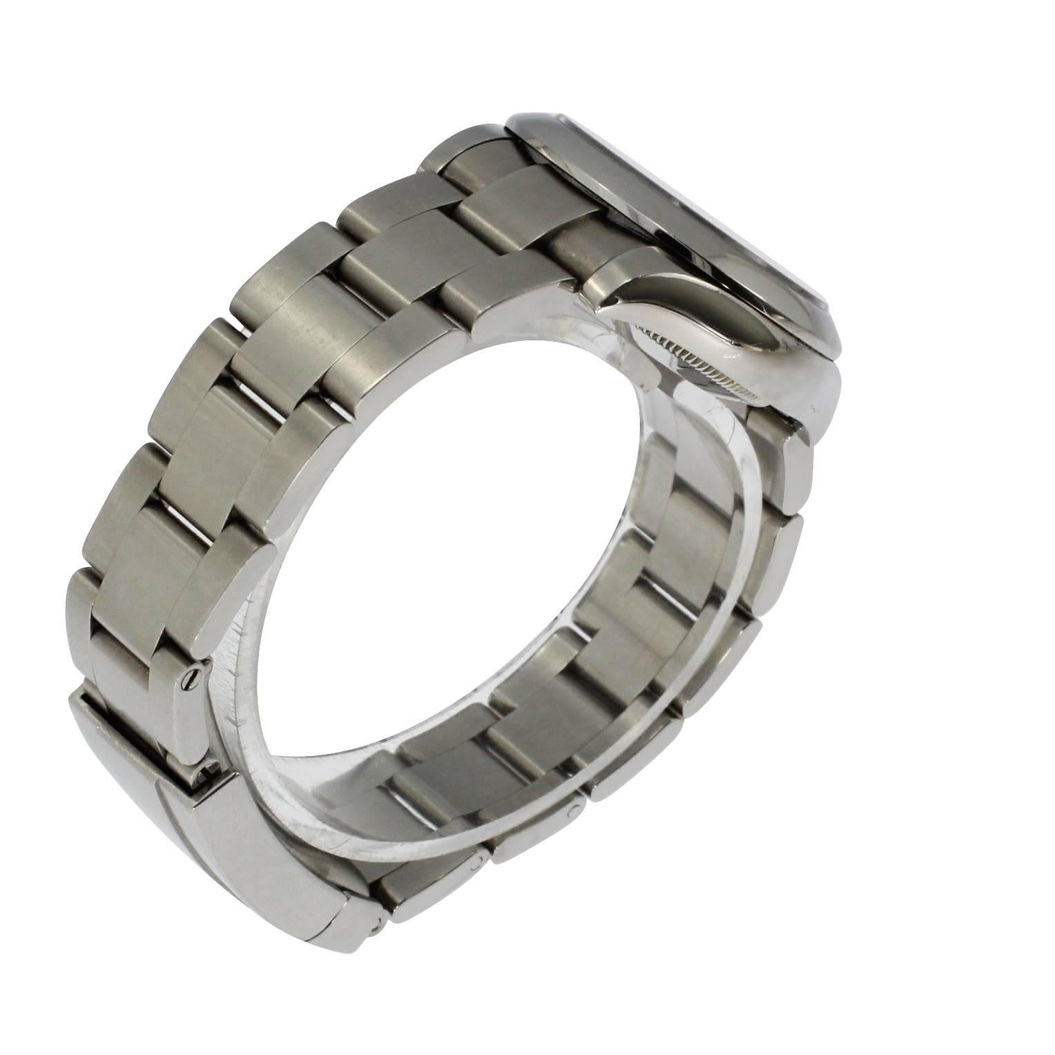 Rolex Stainless Steel Date Oyster Bracelet Midsize Wristwatch Ref 177200, 2006 For Sale 2
