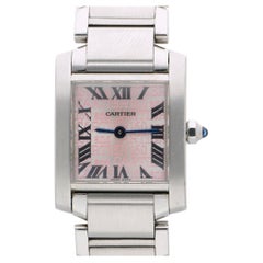 Cartier Tank Francaise Ref. W51035Q3 160th Anniversary Asia Limited Steel Watch