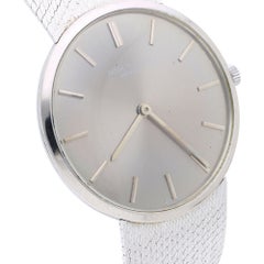 Patek Philippe Calatrava 3468 34mm Gray Dial 18K White Gold Watch