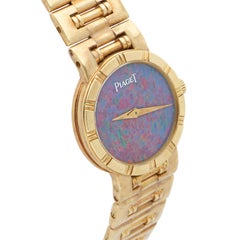 Piaget Dancer Opal Dial 18K Gold 90563 Quartz 23.5mm Watch