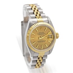 Orologio Rolex Datejust 69173 vintage bicolore da 26 mm con bracciale Jubilee scanalato