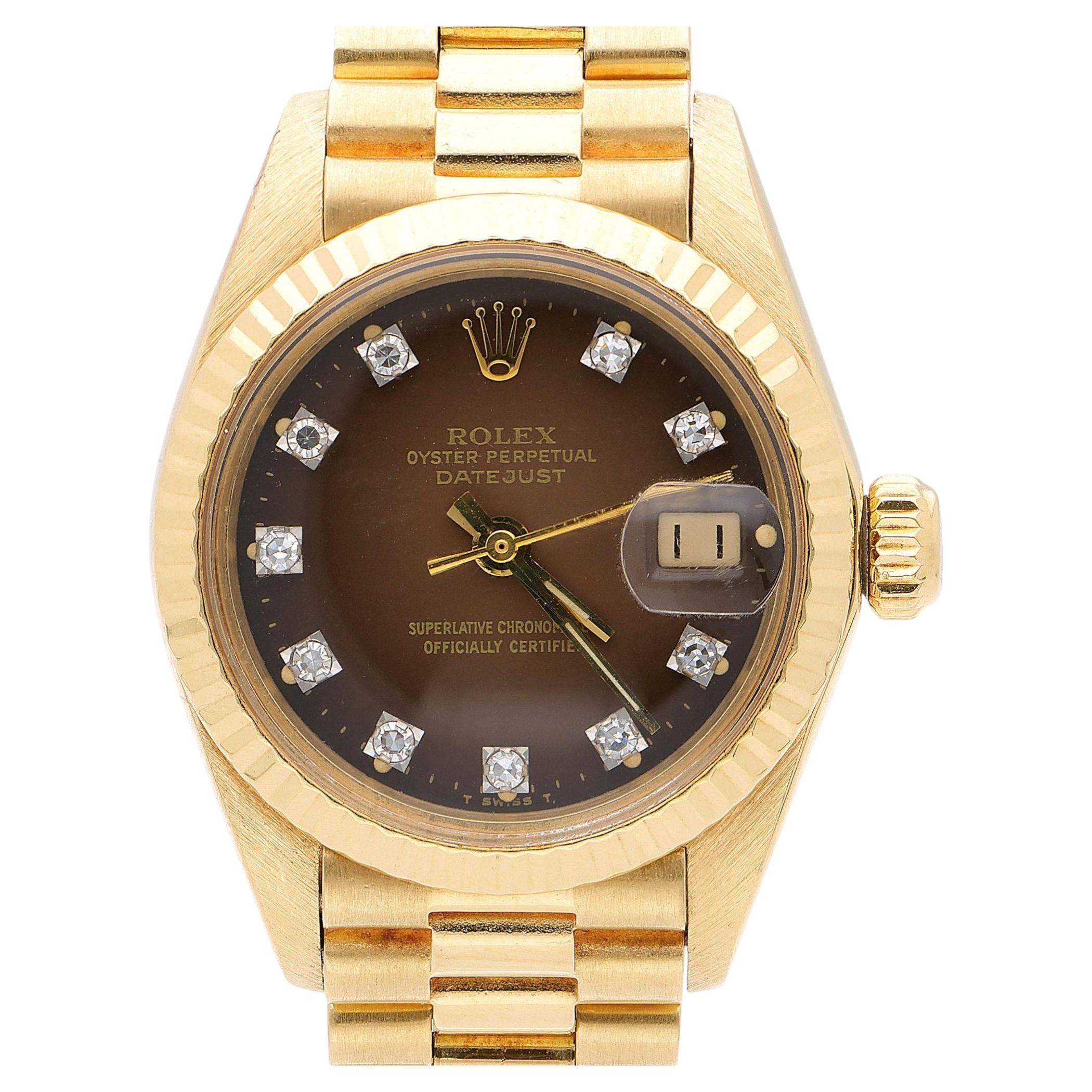 What is a Rolex matte dial?