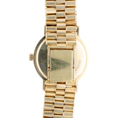 Tiffany & Co Atlas 18K Gold 31mm Cream Dial Quartz 3 Row Bracelet Watch