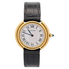 Cartier Vendôme 33 mm 78091 Automatikuhr aus 18 Karat Gold