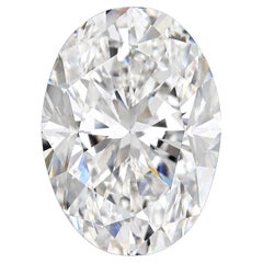 Diamant certifié GIA, taille ovale, 7,22 carats, couleur G, pureté VS2, pierre non sertie