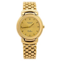 Rolex Cellini 6621 Jubilee Dial 18K 26mm Vintage Ladies Watch