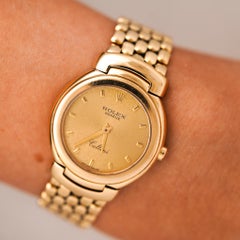 Rolex Cellini 6621 Jubilee Dial 18K 26mm Vintage Ladies Watch