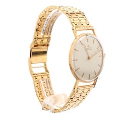 Zenith Automatic 35mm Ivory Dial Bracelet Circa 1960 18K Rose Gold Watch
