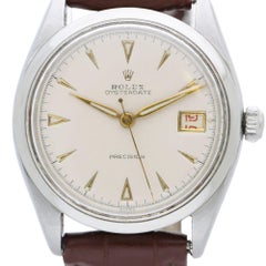 Rolex Oysterdate Precision 6294 Ivory Dial Manual Wind Circa 1953 Watch