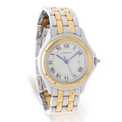 Cartier Panthère Cougar 187904 33mm Two-Tone 18K Circa 1990 Watch
