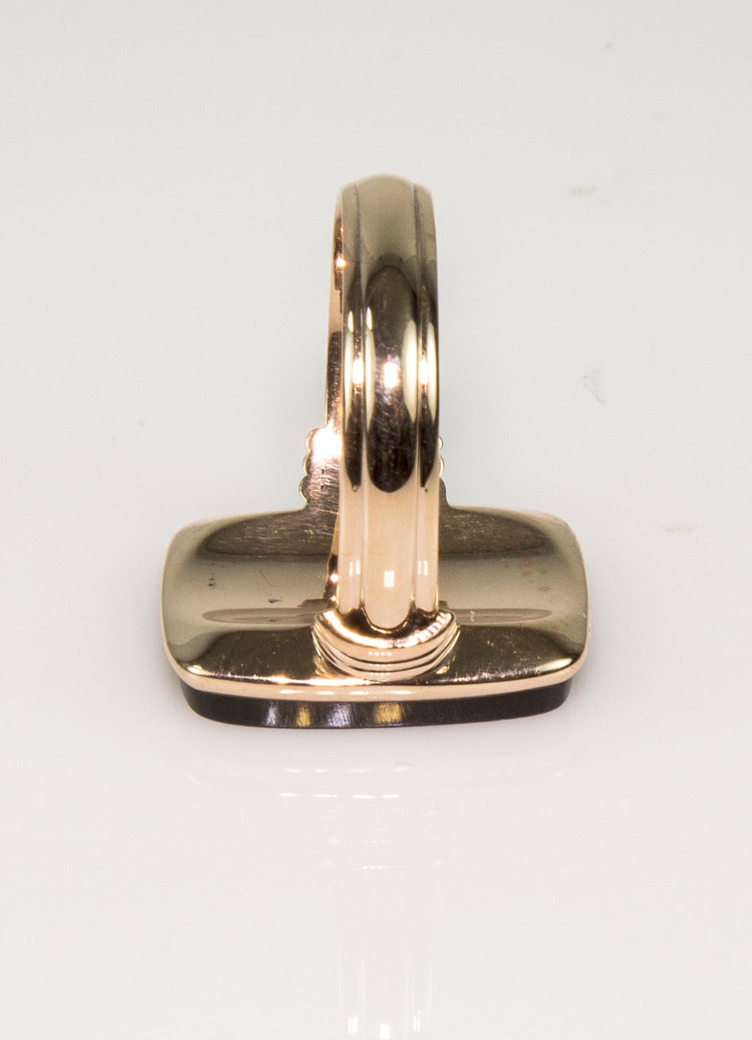 brown onyx ring